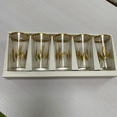 佐々木ガラス　グラス５個セット
の画像