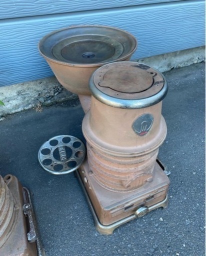 価格要相談アサヒ　キング鋳物ストーブ① 石炭•コークス•薪　山小屋　冬キャップ