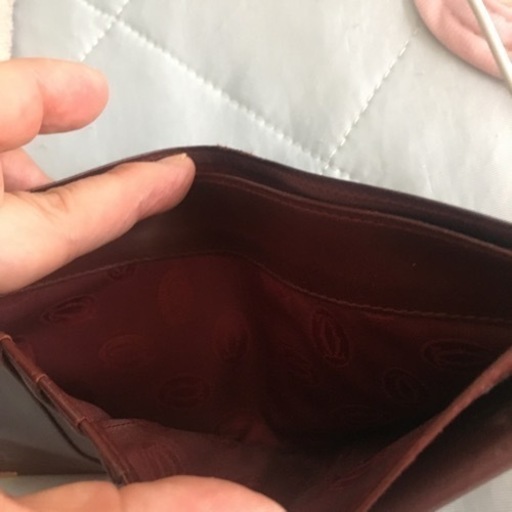 カルティエ２つ折り財布