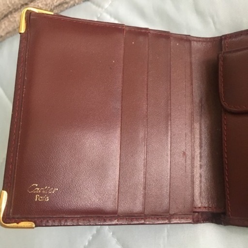 カルティエ２つ折り財布