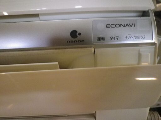 パナソニック　4.0Kエアコン　14～１6畳用　自動お掃除　換気機能付き　CS-40PA2E1-W　2013年　200V 