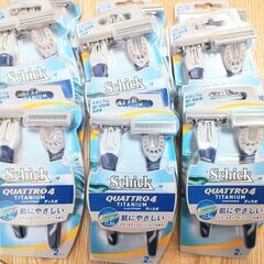 カミソリ　シック　クワトロ4　Schick QUATTRO4 チ...
