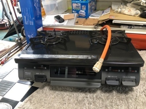 【リサイクルサービス八光　田上店　安心の1か月保証　配達・設置OK】リンナイ　KSR641BKL 　左強火　LPガス