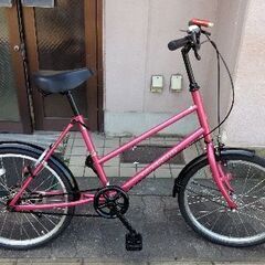RACLETTE[ラクレット]20吋小径車 シングル/ピンクｘブラック