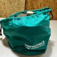 South Field サウスフィールド キャンプ用 クッカーSET M 鍋2 フライパン1 コゲつきあり 中古品 ③の画像
