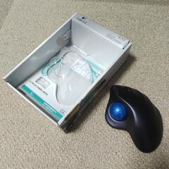 ロジクール ワイヤレスマウス トラックボール 無線 SW-M57...