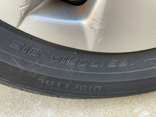 ノーマルタイヤ4本セット　バリ山　165/70/R14 2019年製　ヴィッツ