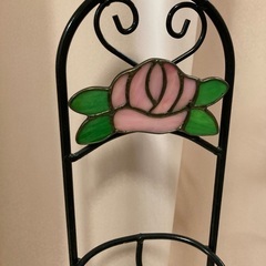 スリッパたて。薔薇の画像