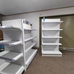 福岡倉庫　片面タイプ　高さ180　横幅70㎝★新品★展示ラック　店舗什器　陳列什器　テナント用什器　店舗用什器　ボトルレス　物産展用展示什器　スーパー用什器　コンビニ用什器　片面タイプ　高さ180　横幅70の画像