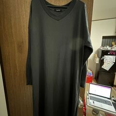 グレー系ワンピース☆4Lサイズ☆65番