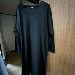 ブラック系ワンピース☆4Lサイズ☆66番