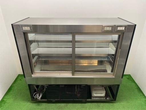 大穂製作所　業務用　冷蔵ショーケース　店舗　厨房　W１３１０ｘＤ７５０ｘＨ１２００ｍｍ