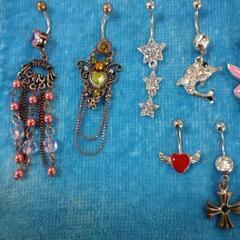 へそピアス　ボディピアス まとめての画像