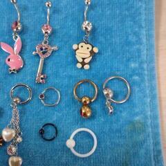 へそピアス　ボディピアス まとめての画像