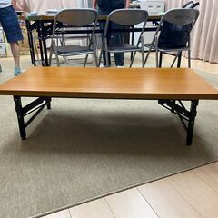 折り畳み 座卓 ローテーブル 美品 ５台 無料で差し上げます※1...