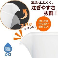 【未開封】曙産業 キレが良い粉つぎボウル 1Lの画像