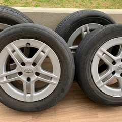 トヨタ　SAI純正ホイール４本セット16インチカバー付き