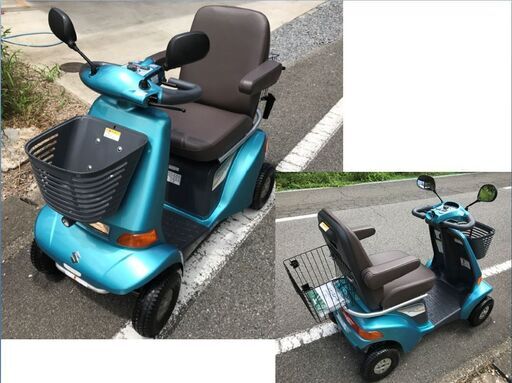 スズキ　セニアカー　ET4D6（　シニアカー　電動車いす　） 動作確認済　条件付き送料無料  ワンオーナー　　中古ですが程度良い