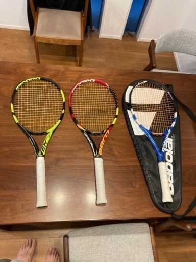 テニス　ラケット　バボラ3本セット　値下げしました！