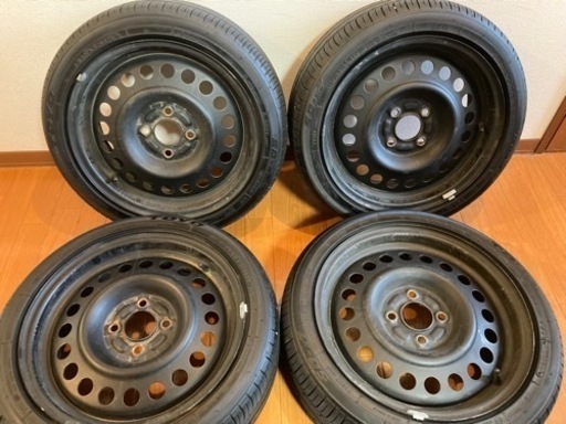 値下げしました　15インチ鉄チン　タイヤ165/50R15 2020年製TOYO