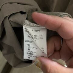 カーキ系ワンピース☆4Lサイズ☆72番の画像