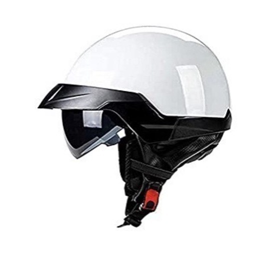 新品☆レトロオートバイヘルメット