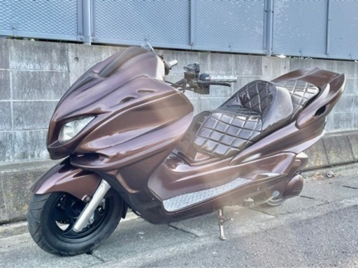 珍カラーカスタム‼︎【YAMAHA マジェスティ SG03J】ブラウン‼︎