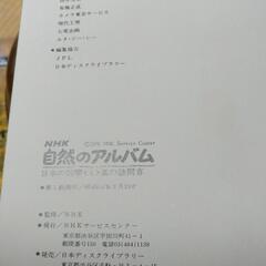 自然のアルバム初版本です。の画像