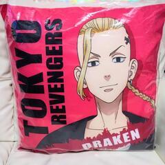 新品未開封☆東京リベンジャーズ(龍宮寺堅)クッション ドラケンス...