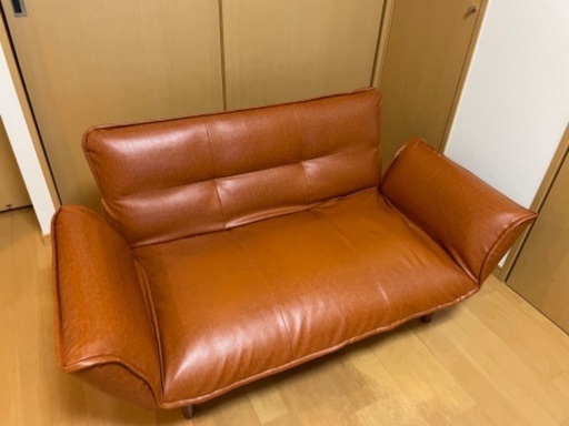 ヴィンテージ風ローソファー