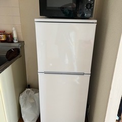 冷蔵庫と電子レンジ