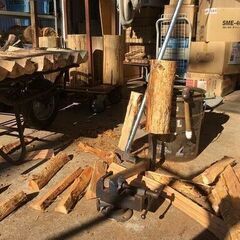 【旧津久井町】薪等の作成作業のお手伝いをして頂ける方を、探してます。