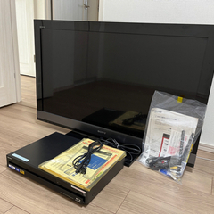 SONY BRAVIA テレビ＆レコーダーセット SONY BRAVIA 40型TV '10年＆ブルーレイレコーダーセット