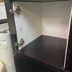 オシャレなモノトーン収納！お譲り致します。の画像