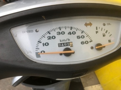 セル1発始動⭐️タイヤ新品❗️ライブDIO ホンダ 2stモデルで速い❗️原付　スクーター　50cc