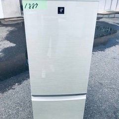 ①1887番 SHARP✨ノンフロン冷凍冷蔵庫✨SJ-PD17T-N‼️
