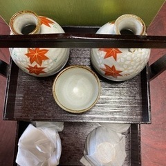 徳利　盃セット　美濃焼の画像