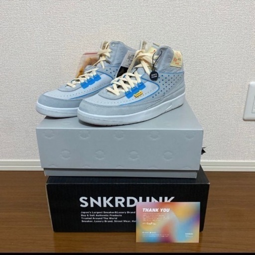 <新品> air jordan 2 union 28cm