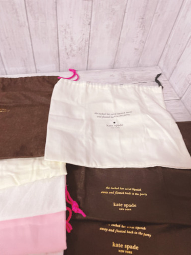 H1206 Kate spade ケイトスペード　不織布　保存袋　袋　まとめ　大