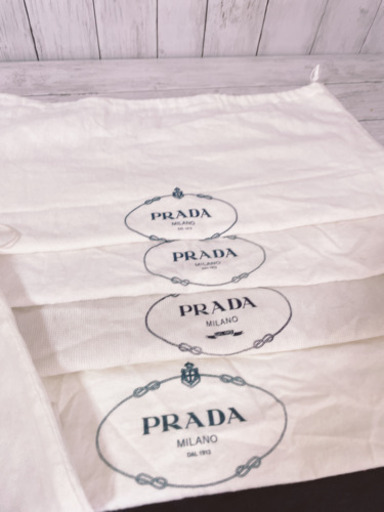 H1210 PRADA プラダ  保存袋　袋　収納　まとめ　大量　特大　不織布