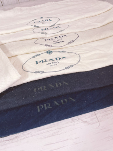 H1210 PRADA プラダ  保存袋　袋　収納　まとめ　大量　特大　不織布