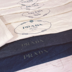 H1210 PRADA プラダ  保存袋　袋　収納　まとめ　大量　特大　不織布の画像
