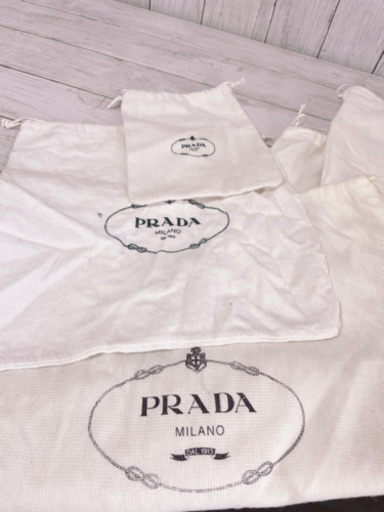 H1210 PRADA プラダ  保存袋　袋　収納　まとめ　大量　特大　不織布
