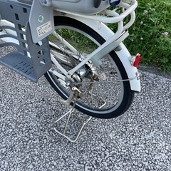 自転車　子供乗せ　亀有駅　