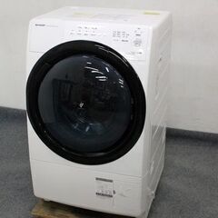 SHARP/シャープ コンパクトタイプ ドラム式洗濯乾燥機 洗濯7.0㎏/乾燥3.5㎏ スリム ES-S7E 2021年製  中古家電 店頭引取歓迎 R6108)