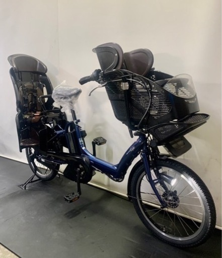 関東全域送料無料 保証付き 電動自転車　ヤマハ　パスキッスミニ　20インチ 3人乗り 8.7ah パワフル