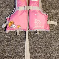 子供用　ライフジャケットの画像
