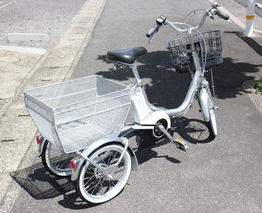美品☆ブリヂストン☆電動アシスト三輪車☆アシスタワゴン☆AW1C31☆2020年製☆バッテリー・充電器付き☆三輪自転車☆Assista