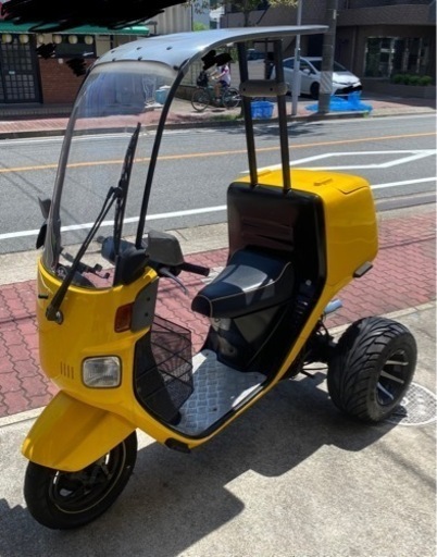 ホンダ　ジャイロキャノピー　Uber eats