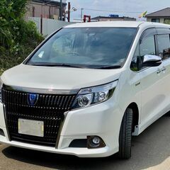 トヨタ　エスクワィア　ハイブリッド　DAA-ZWR80G　7人乗...